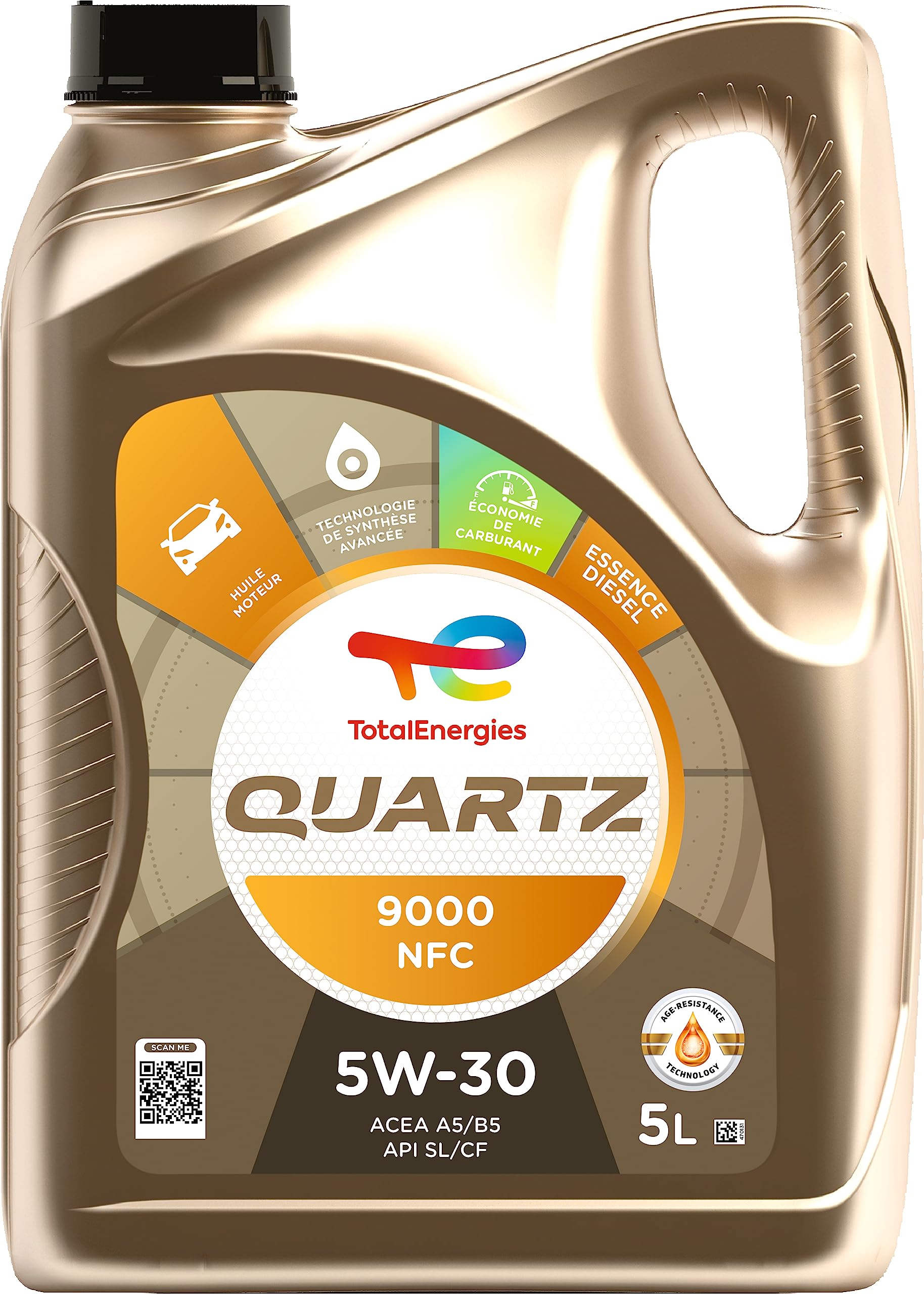 Olio motore - Totalnergies - Quartz 9000 NFC 5W -30 - 5L