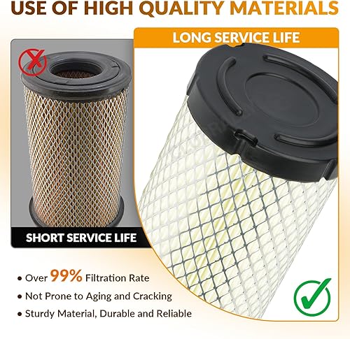 Miniatura 3 de Kit de afinación de carrito de golf con bujía de filtro de aceite para EZGO TXT/ST 350 Gas 1996 en adelante