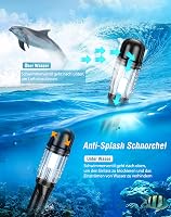 Lealinga 3 az 1-ben búvárkészlet állítható úszólábakkal, anti-szivárgás maszk és száraz snorkel 3