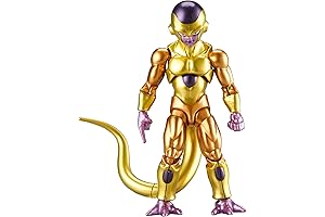 Golden Frieza: A Fiery Anime Character Embodied in a Collectible Action Figure