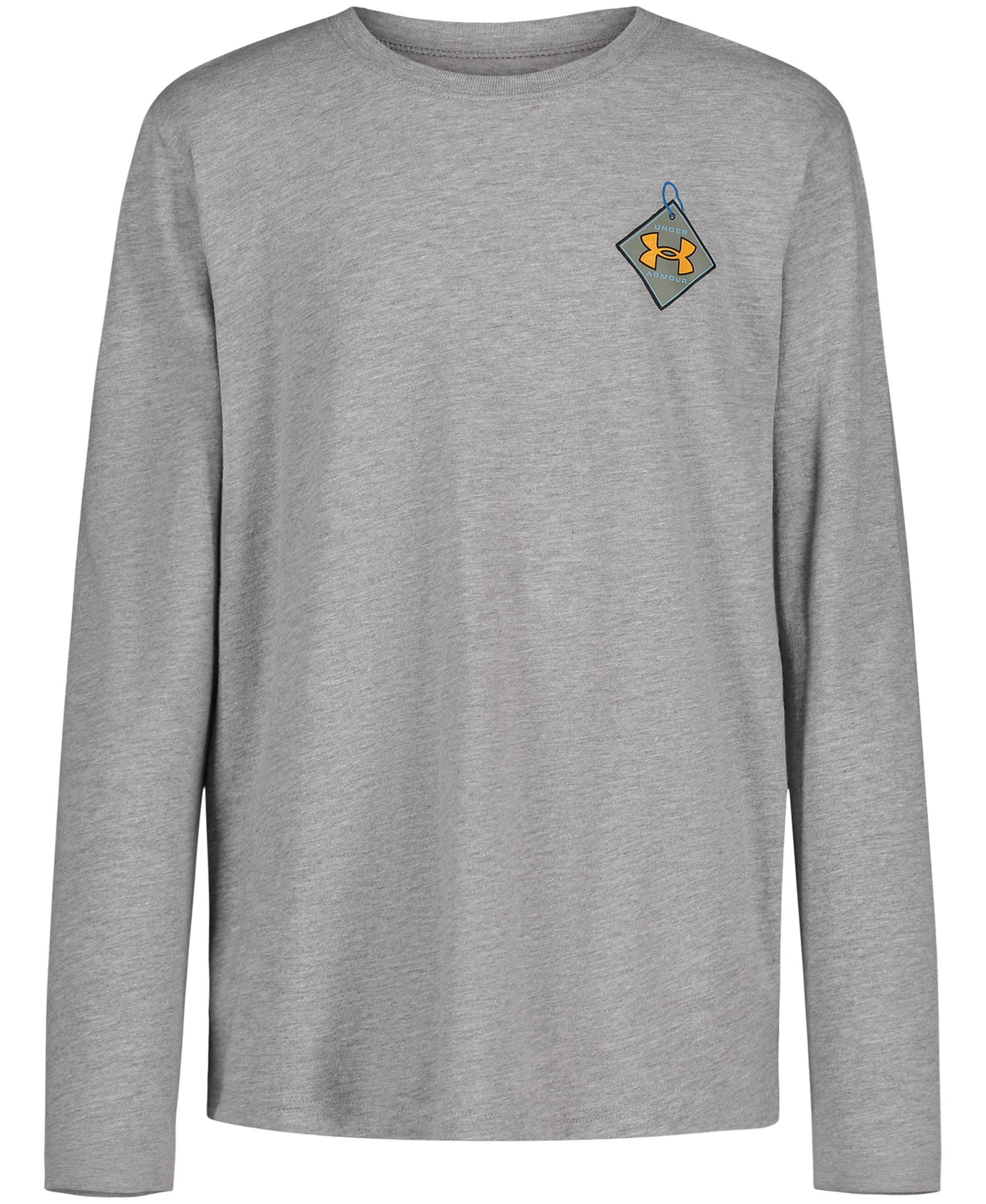 Under Armour Boys Long Sleeve Shirt, Crewneck, Lightweight and Breathable