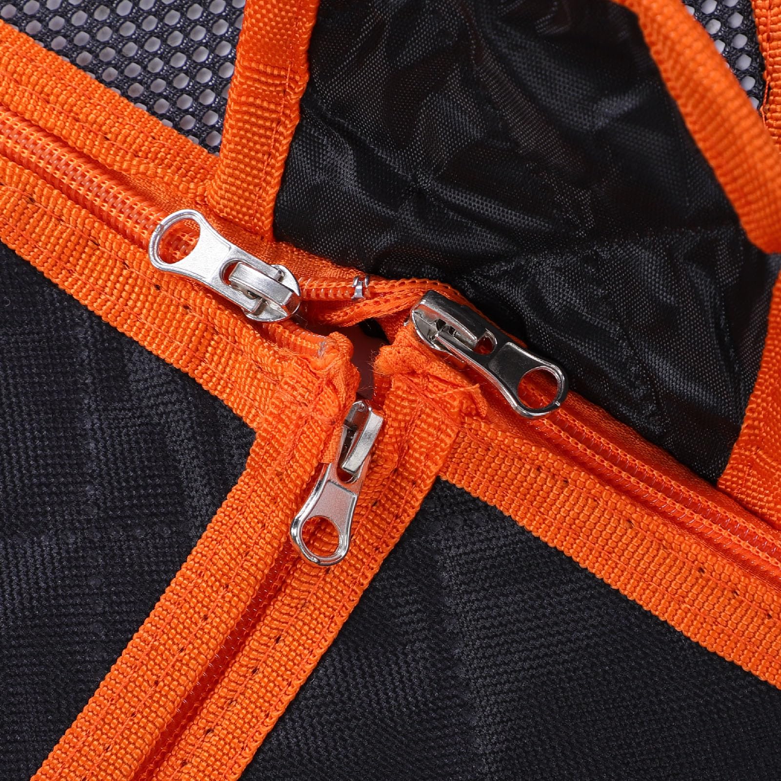 Funda para Asiento de Coche para Perros, Hamaca Impermeable a Prueba de Arañazos con Ventana Transpirable y Material Mejorado, Compatible con Sedanes, Camionetas y SUV, Actúa como (Naranja