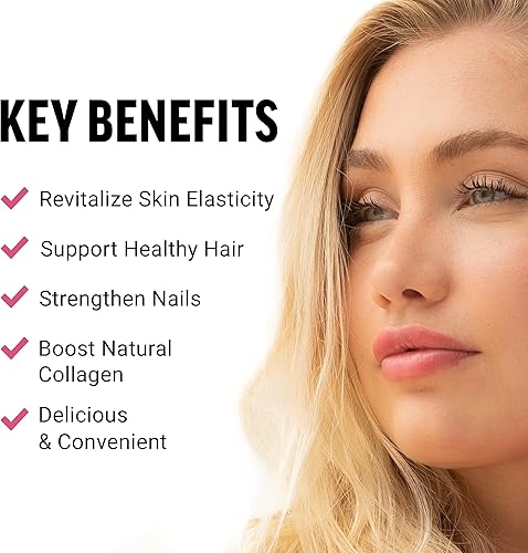 Miniatura 2 de Force Factor Superalimentos potenciadores de colágeno con biotina, ácido hialurónico, bambú y vitaminas para el cabello, la piel y las uñas,