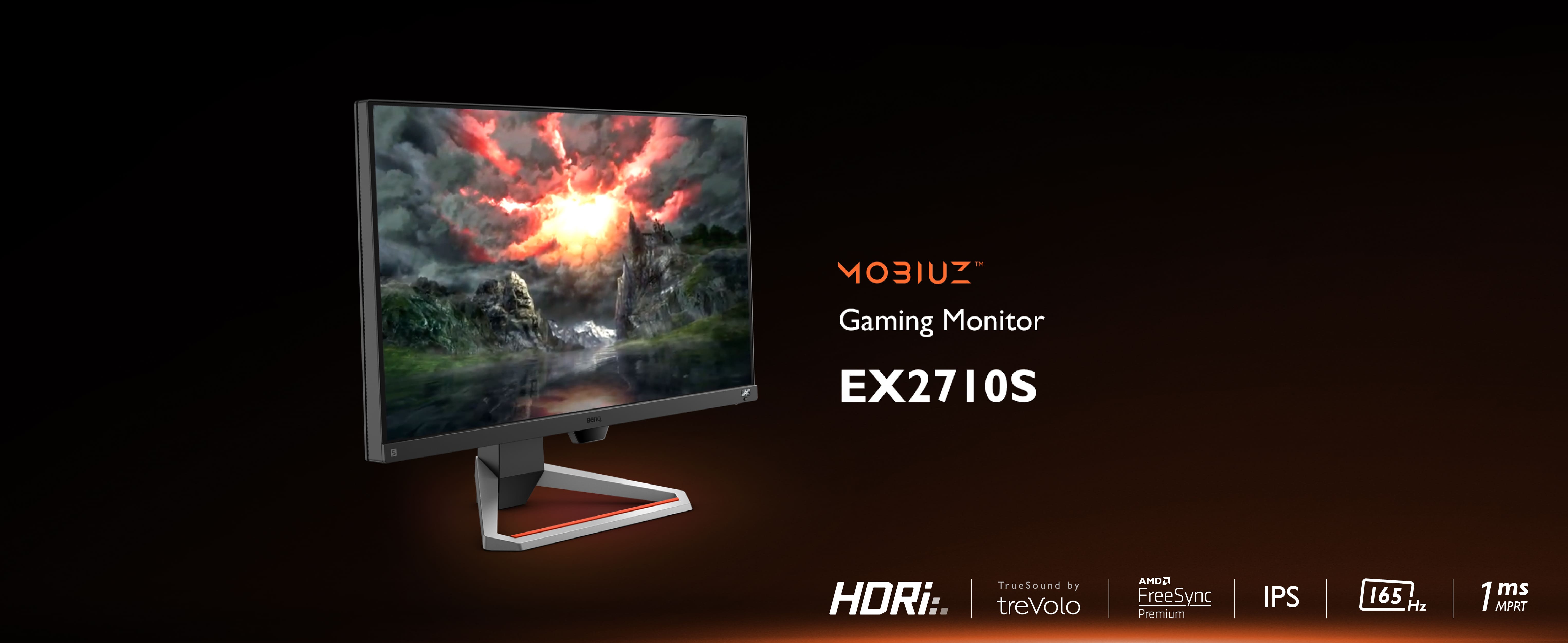 BenQ Mobiuz EX2710S 27 Inch 1080P IPS FHD 165Hz Gaming Computer