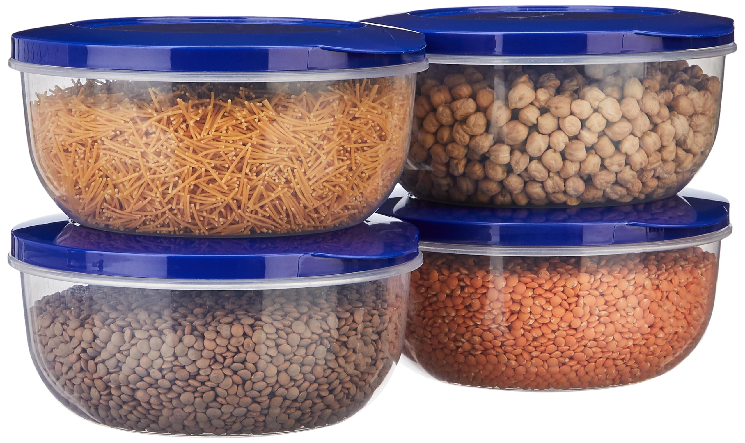 See full amazon price history chart for Amazon Brand - Solimo Nestable & Stackable Container Set, Round, 900 ml, Set of 4, Blue Amazon Brand - Solimo Nestable & Stackable Container Set, Round, 900 ml, Set of 4, Blue (B0BXWP51YJ) Amazon Price History, Amazon Price Tracker