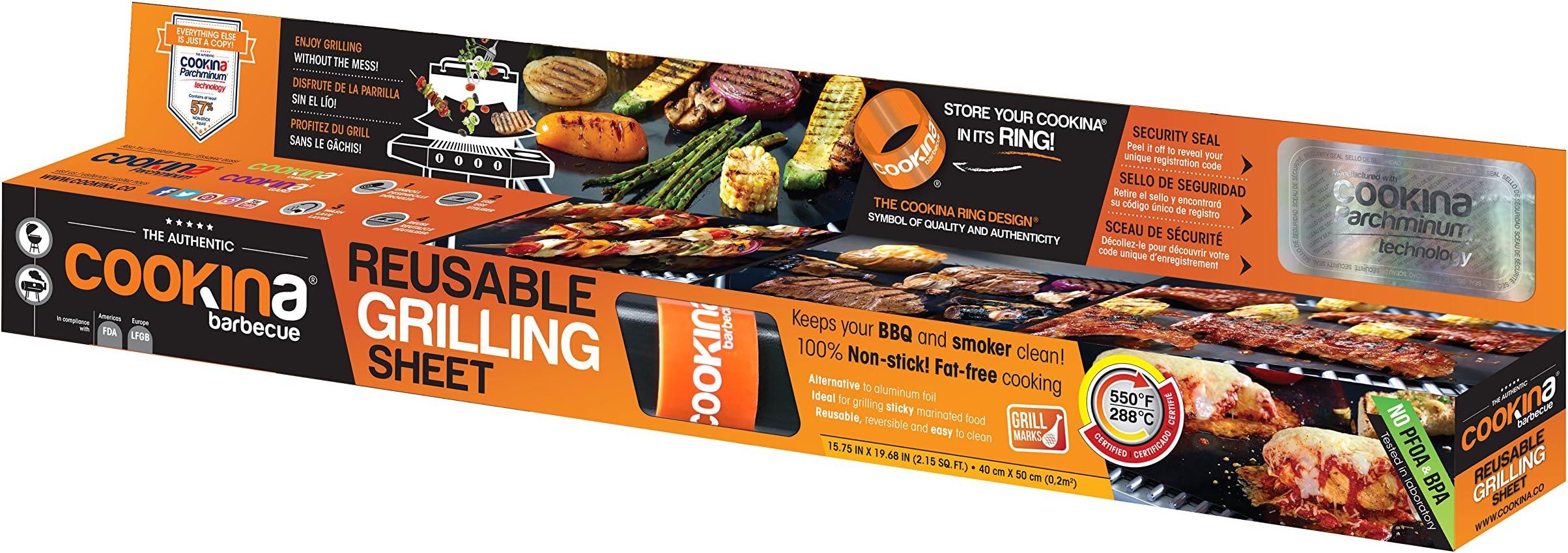 Barbecue - Reusable and Non-Stick Grilling Sheet