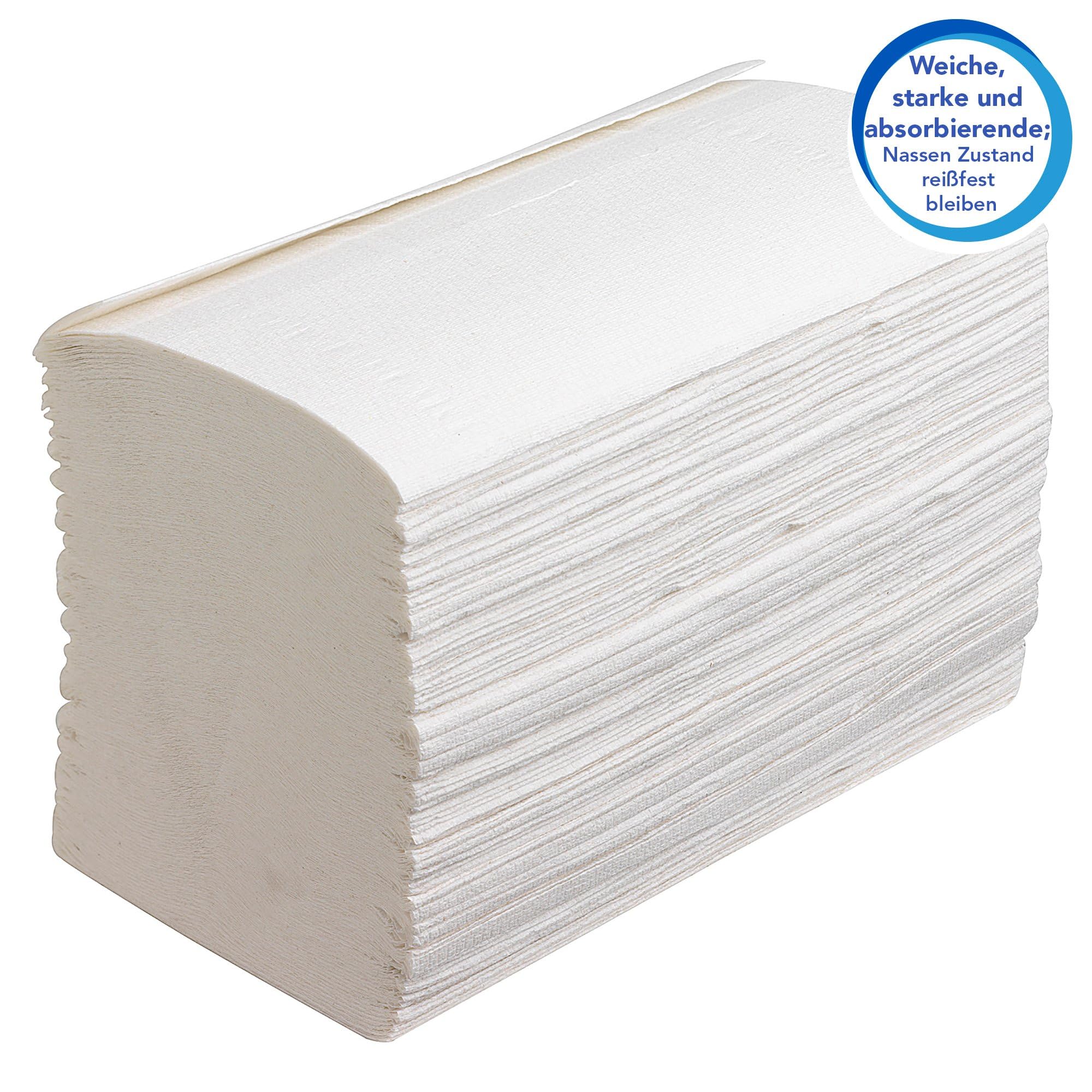 Scott Control Interfold Hand Towels 6689 - Disposable Paper Towels - 15 Packs x 304 White Hand Towels (4,560 Total)