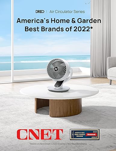 Miniatura 3 de Dreo Paquete de ventilador oscilante y ventilador de torre  Enfría tu habitación con ventiladores ajustables de escritorio y piso