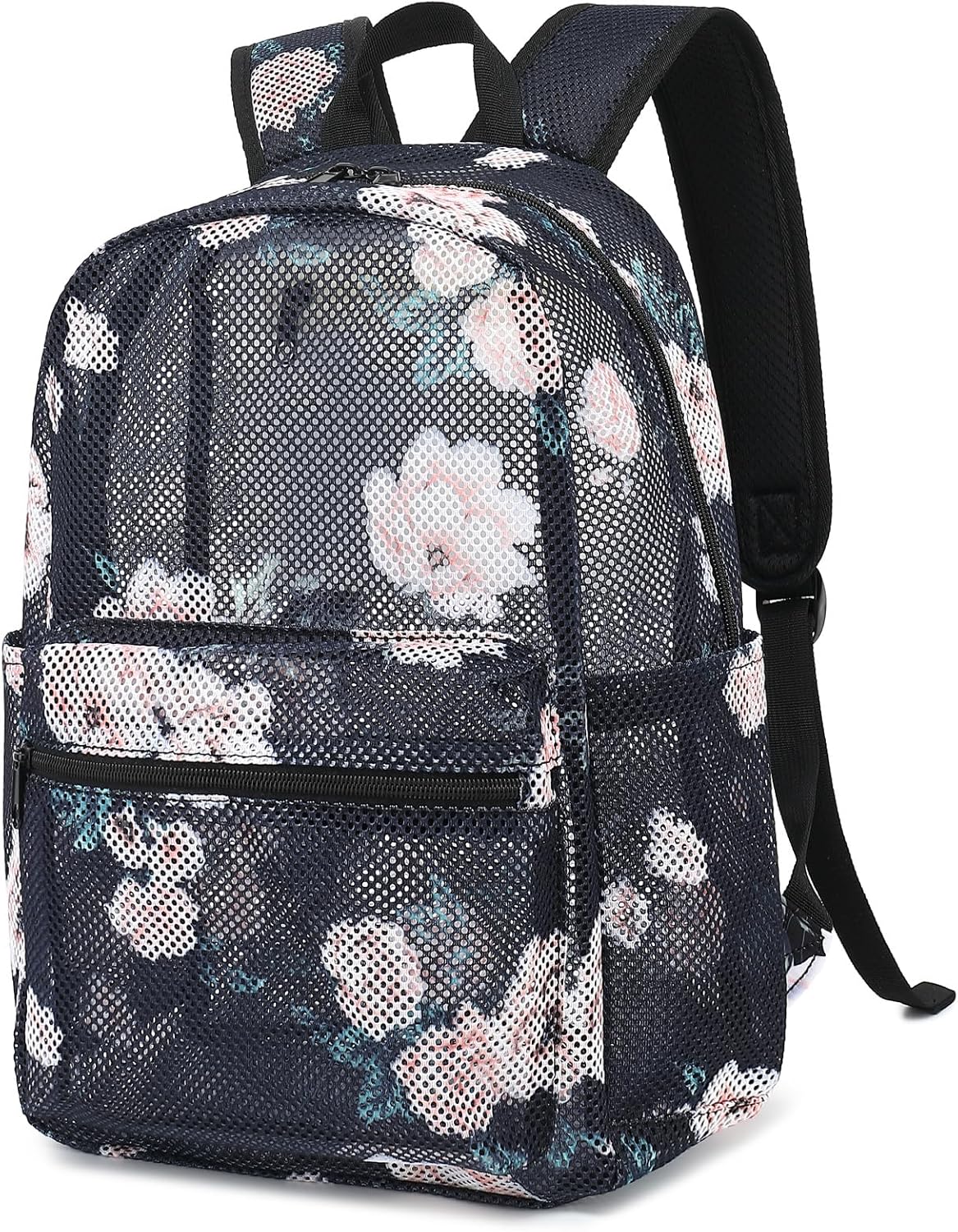 Amazon.com | Kouxunt Floral Mesh Backpack for Girls Women
