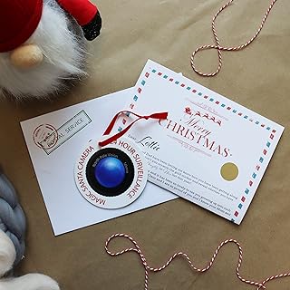 Personalised Letter From Santa With Santa Camera Bauble | Personalised Letter from the North Pole | Personalised Santa Letter | Elf Cam