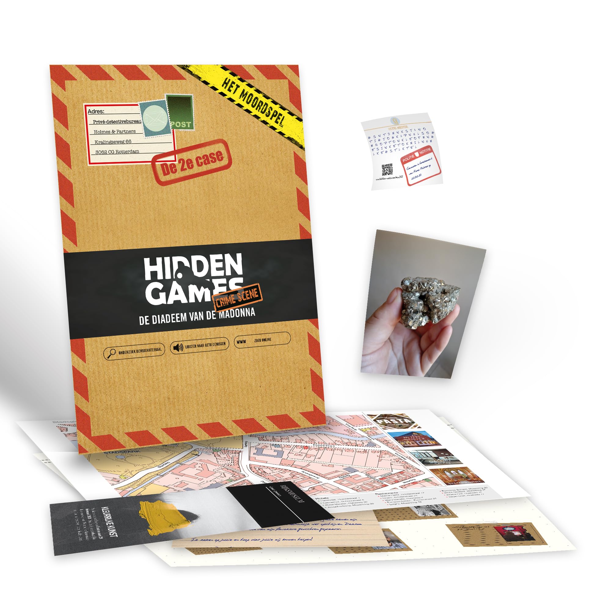 Hidden Games Crime Scene - De Diadeem Van de Madonna (Nederlandse versie) - Escape Room Spel