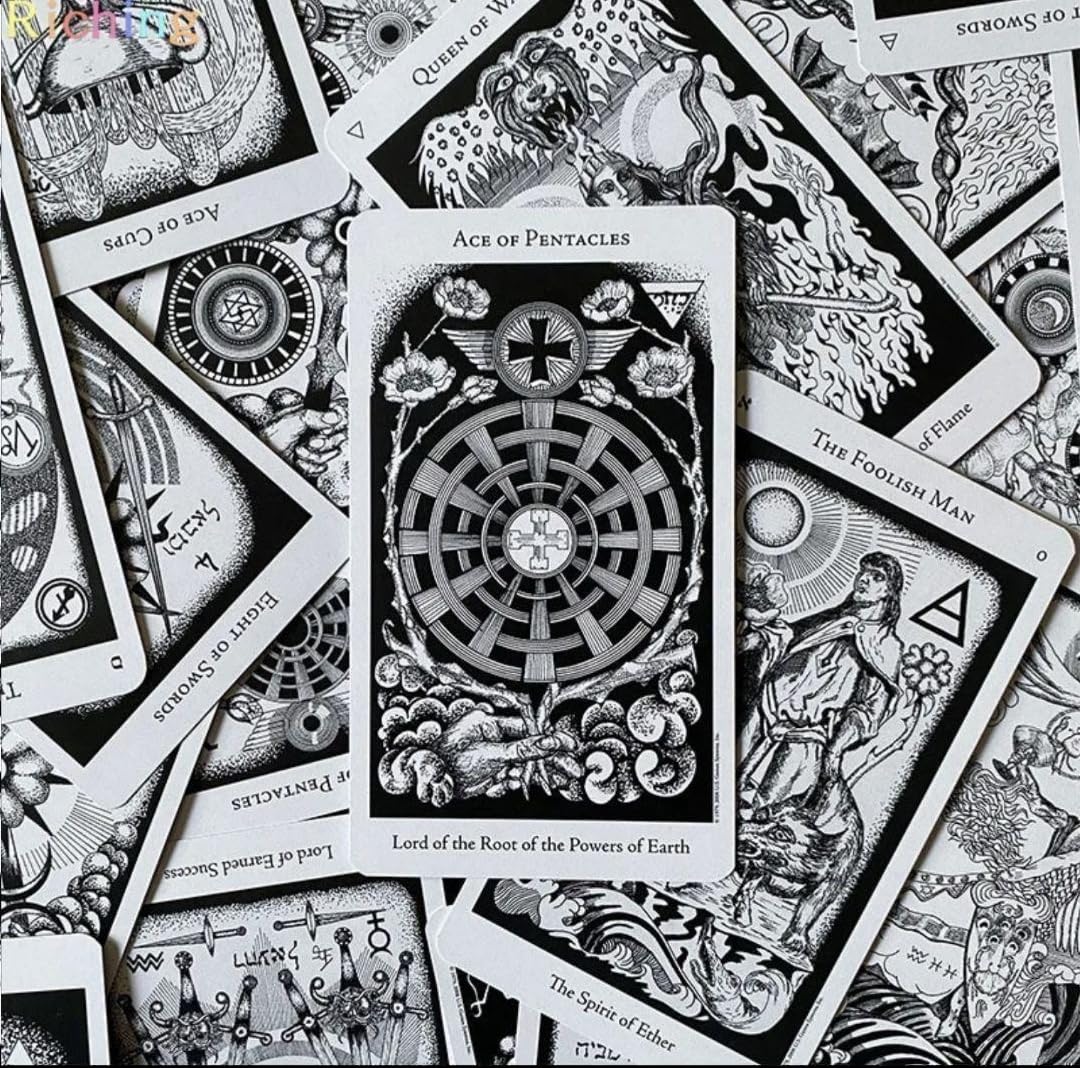 【絶版・希少】Pictarot Cards by Pictoplasma Tarot Card Deck based on Vintage Japanese Art : 78 Cards by