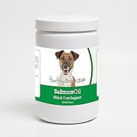 Vista 177 de Healthy Breeds Golden Retriever - Aceite de salmón masticable suave, 90