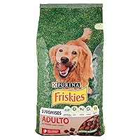 PURINA FRISKIES Crocchette per Cani Adulti con Manzo, Cereali e Verdure Sacco da 12kg