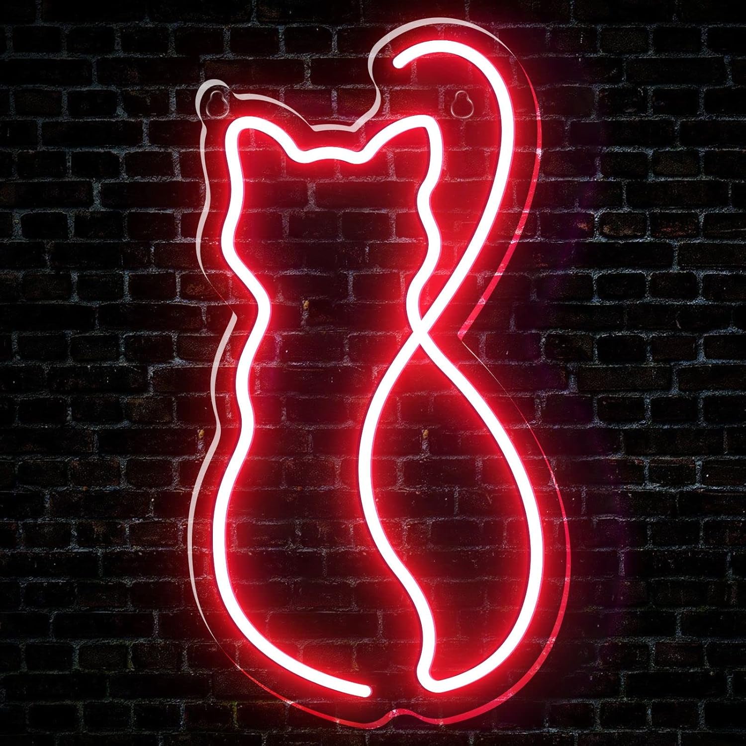 Dimmable Cat Neon Sign for Home Decor LED Neon Lights Wall