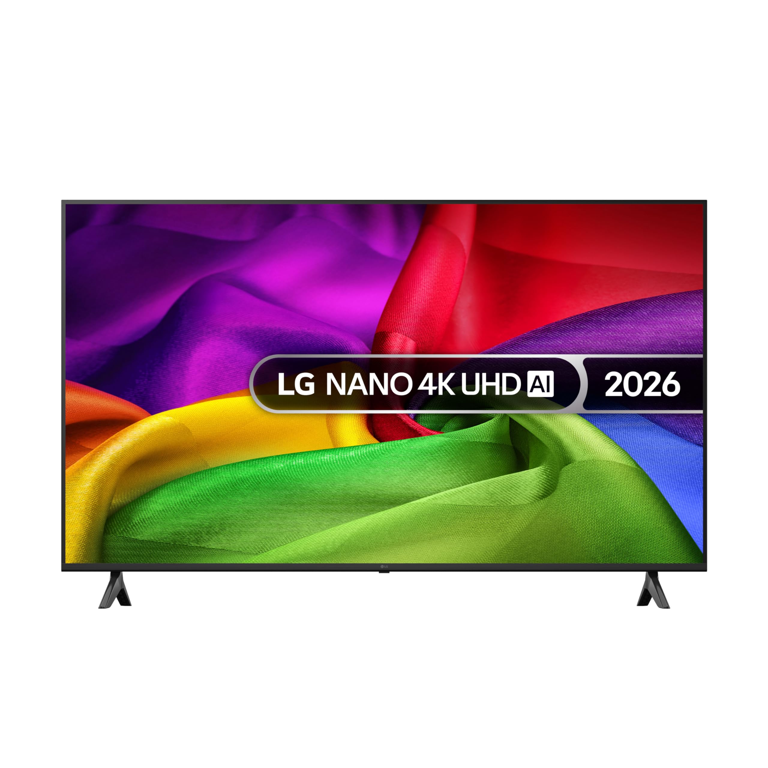 LG 55NU800B6LA Nano UHD AI NU80 4K Smart TV, α7 Processor Gen9, 60Hz, HDR10, Filmmaker Mode™, Google Cast, Apple AirPlay 2, Model Year 2026