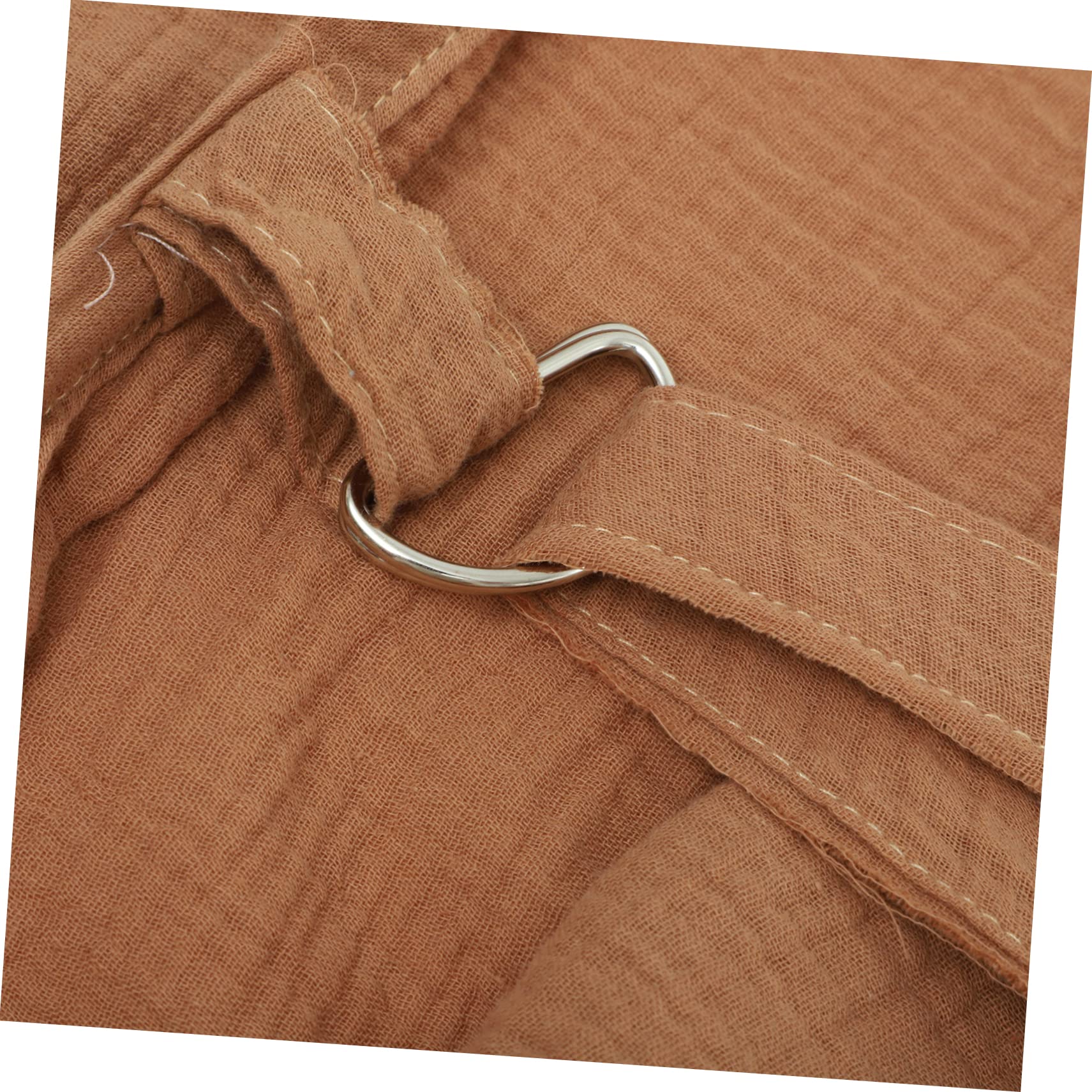 ibasenice 3pezzi Copertura Per Allattamento Cotone Pratica e Confortevole Per Mamme Movimento Protegge Dalla Vista Durante La Poppata Colore Cammello