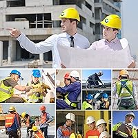 Vista 5 de Cascos de seguridad personalizados para hombres, casco de construcción de logotipo personalizado