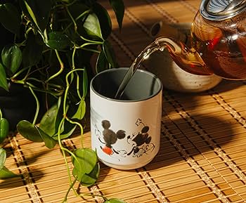 Amazon.com | Disney Mickey and Minnie Mouse Watercolor Sunset