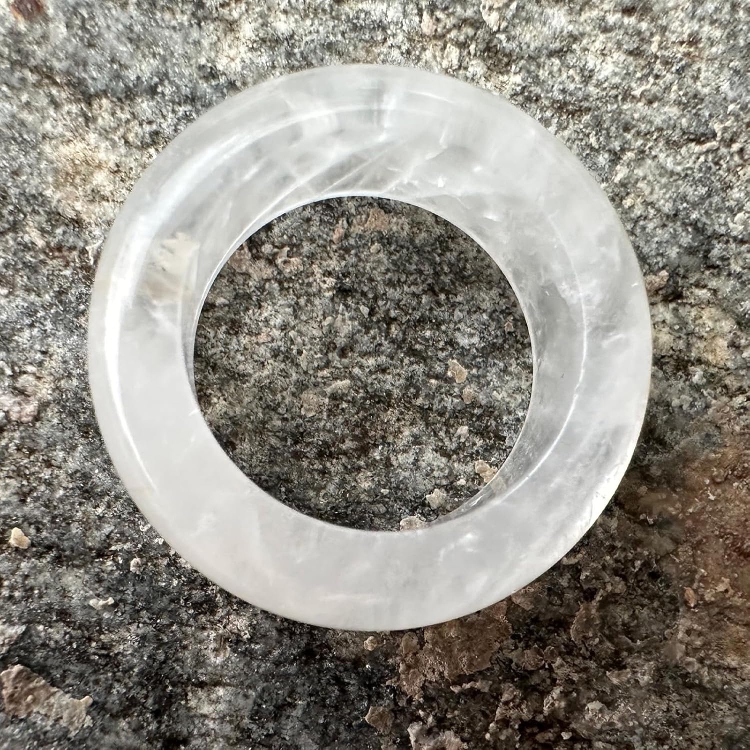 Natural Crystal Rings for Women & Men, Healing Stone Jewelry Gift