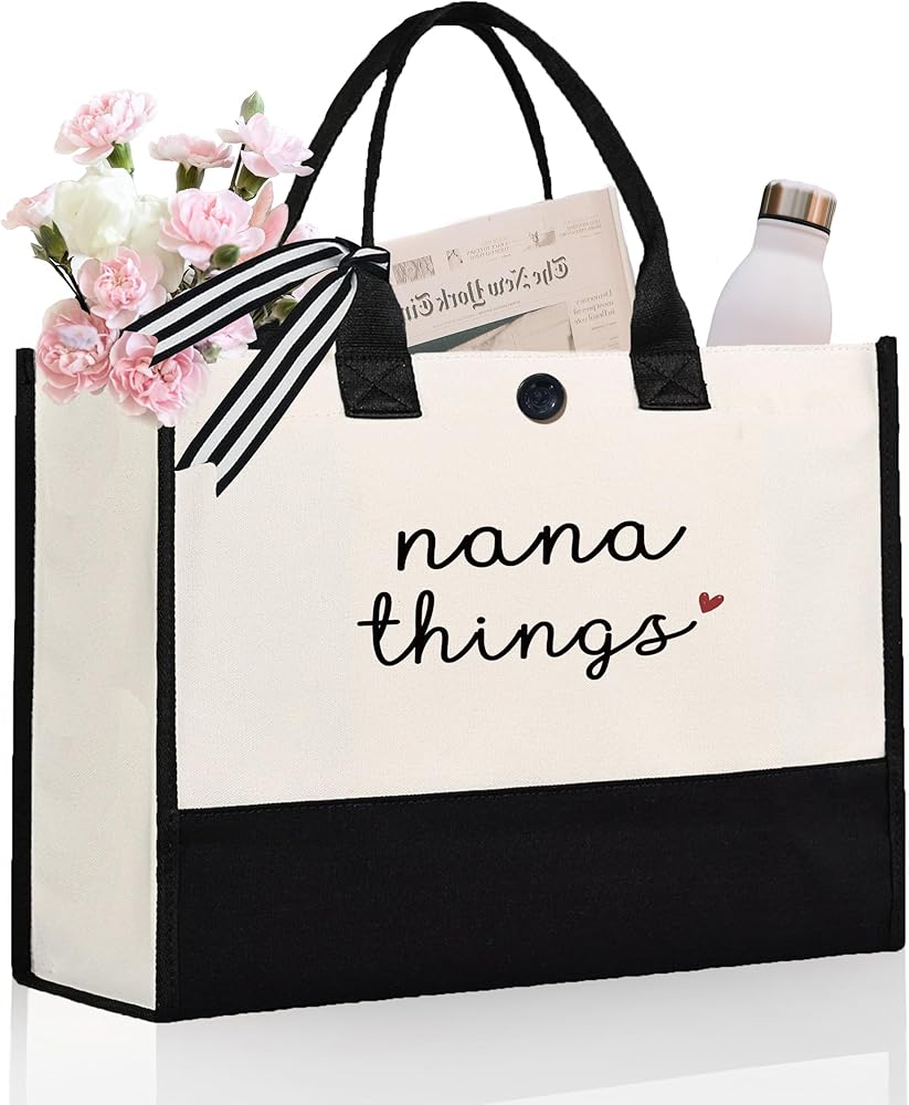 トートバッグ GRANDMA TOTE Grandma Tote Bag-grandma Gift-colorful Tote Ba With Zippers and