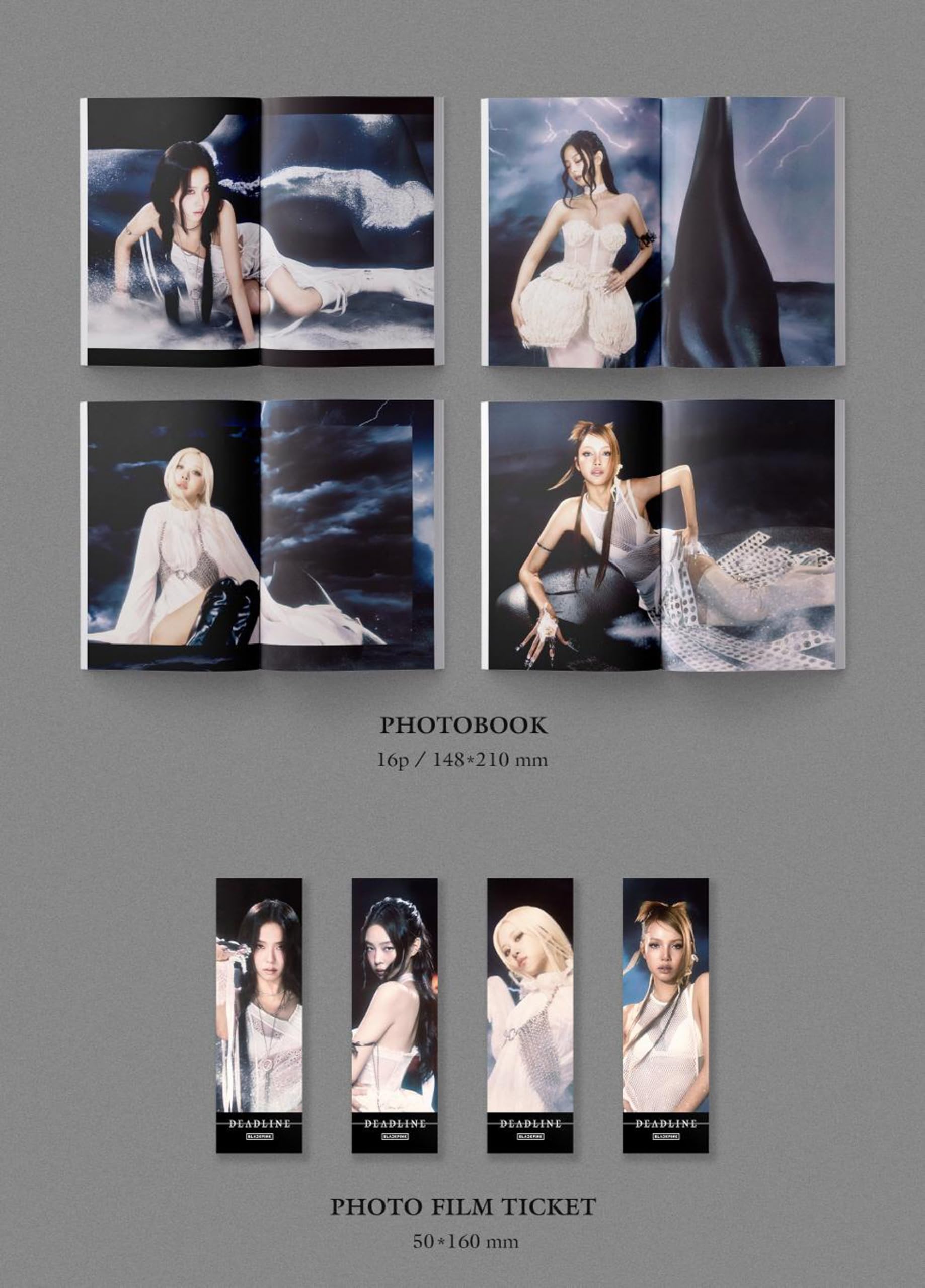 Amazon.com: BLACKPINK DEADLINE 3rd Mini Album (SILVER Ver._LISA