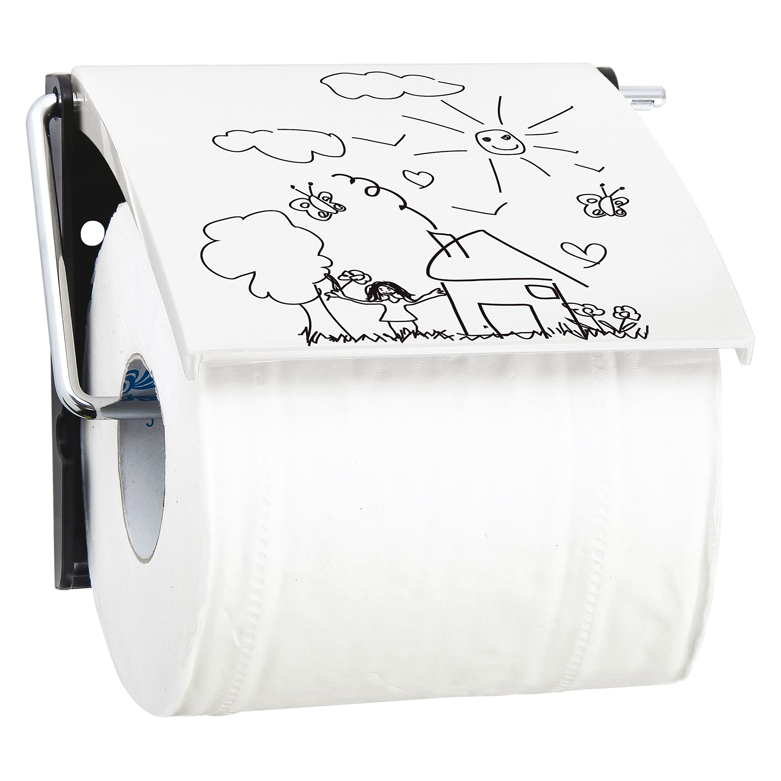 MSV Nursery Toilet Paper Holder Polystyrene Multi-Coloured 30 x 20 x 15 cm, Kindergarten