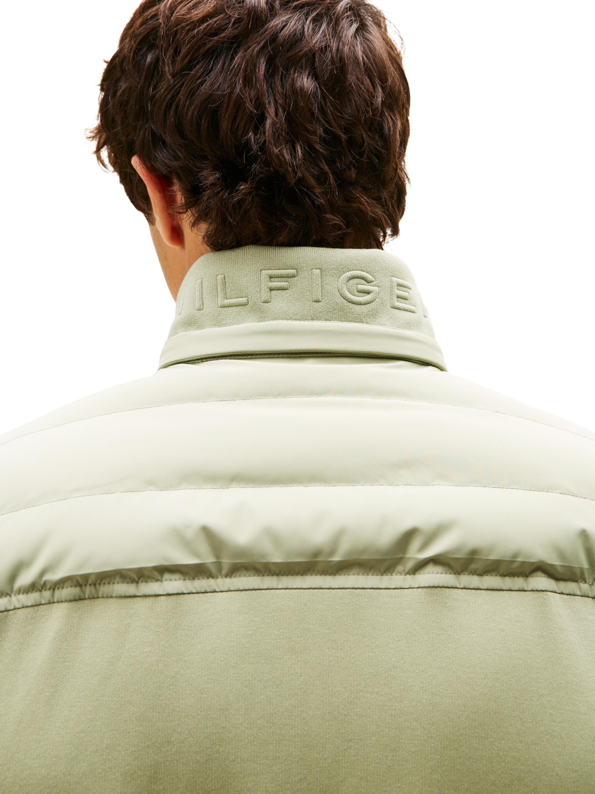 Tommy Hilfiger Mix Media Hooded Zip Through