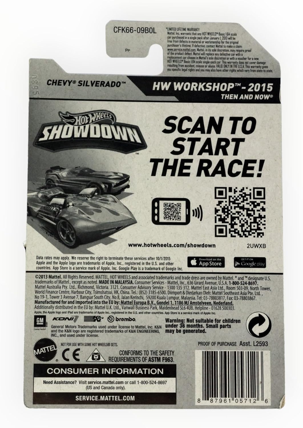 Hot Wheels Chevy Silverado - Workshop 249/250 - red ()