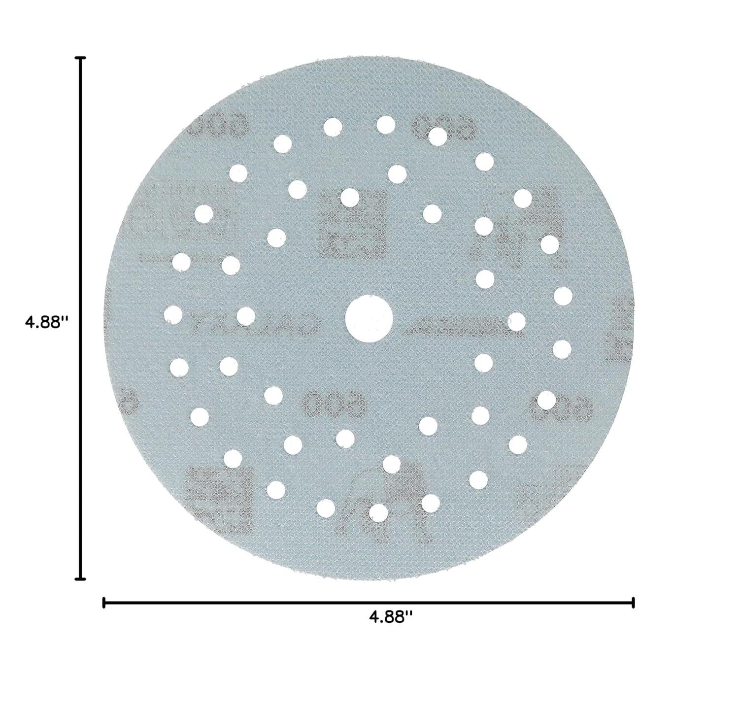 Mirka Galaxy Epoxy Sandpaper 125 mm Velcro Grain 600 for Sanding Epoxy Resin, Wood, Epoxy, Rivertable, Pack of 50 Sanding Discs