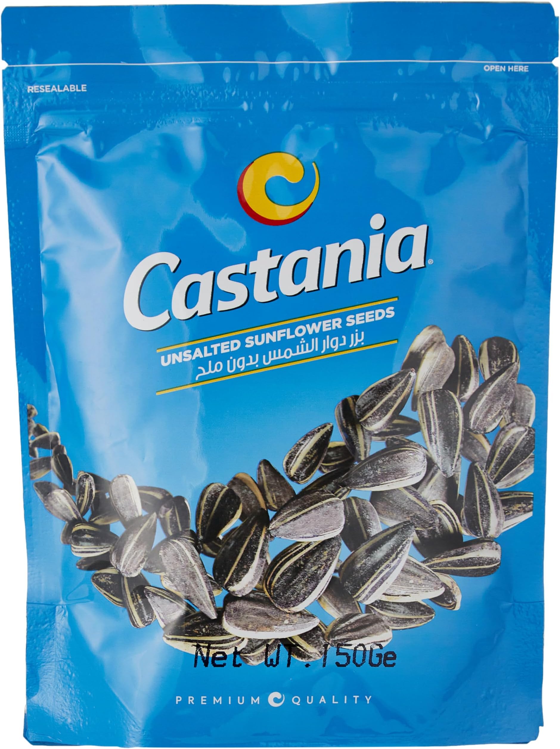 Castania Unsalted Sunflower Seeds, Wholesome Snack - 150G