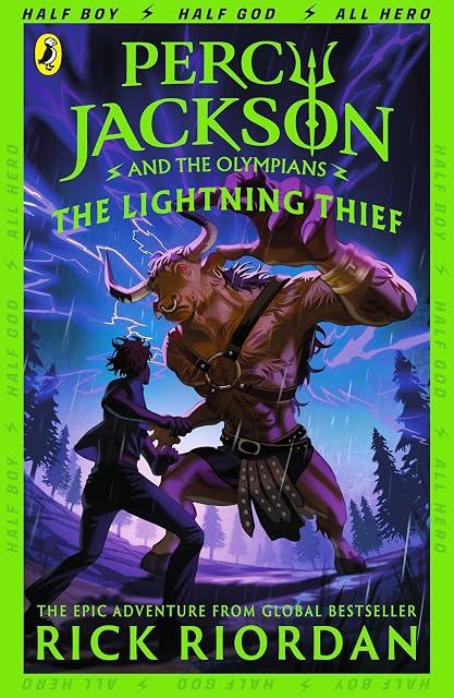 Portada de Percy jackson and the lightning thief