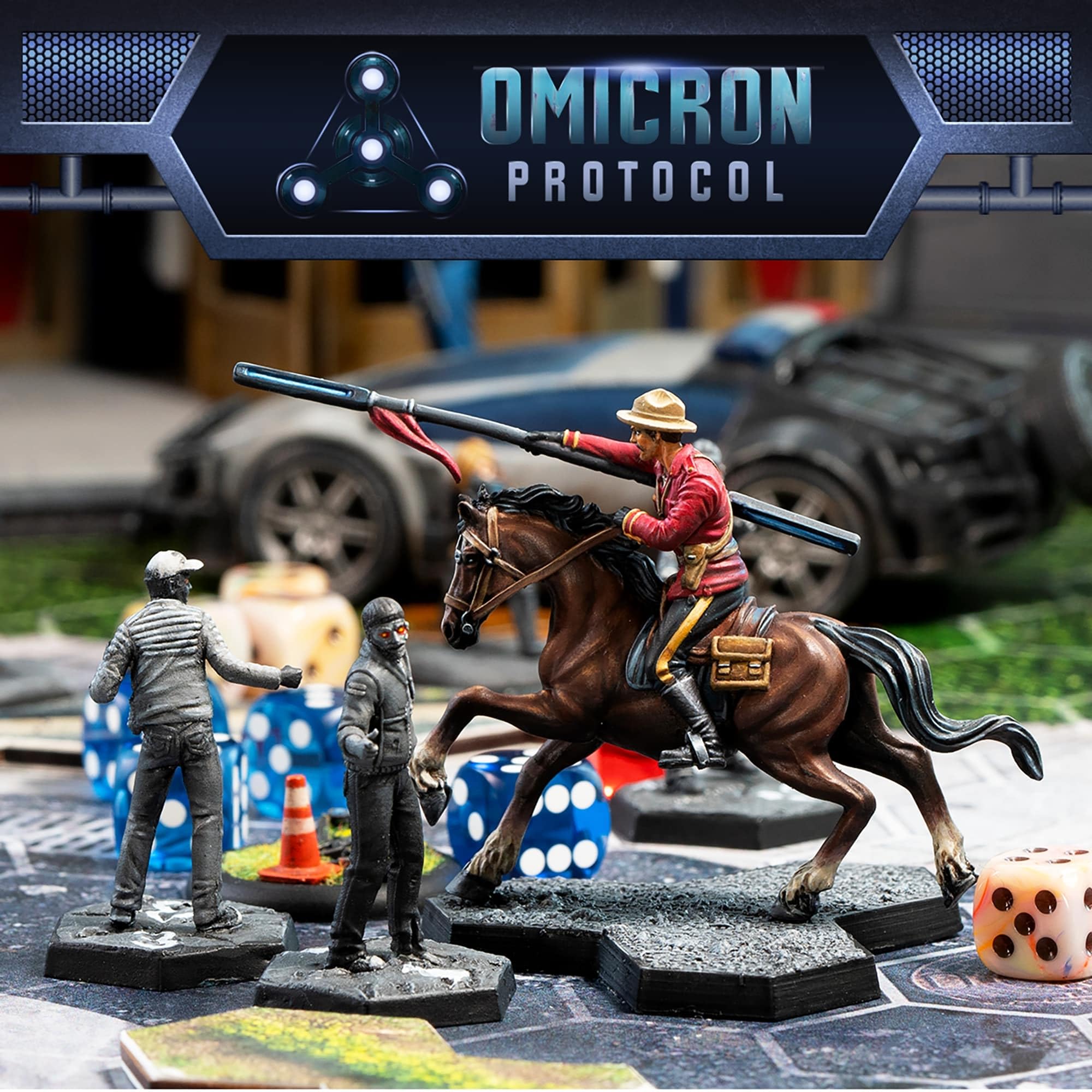Omicron Protocol, Miniatures Board Game, an Intra-Apocalyptic Squad-Based Miniatures Game, Dead Alive Games - Image 4