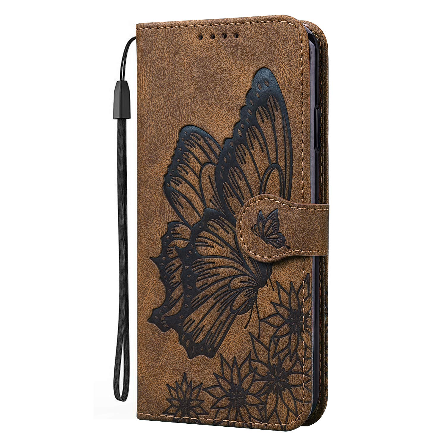 QiongniAN Cover per Xiaomi Redmi Note 8,Custodia in Pelle Custodia per Xiaomi Redmi Note 8 M1908C3JE M1908C3JH M1908C3JG Custodia Cover Case Red