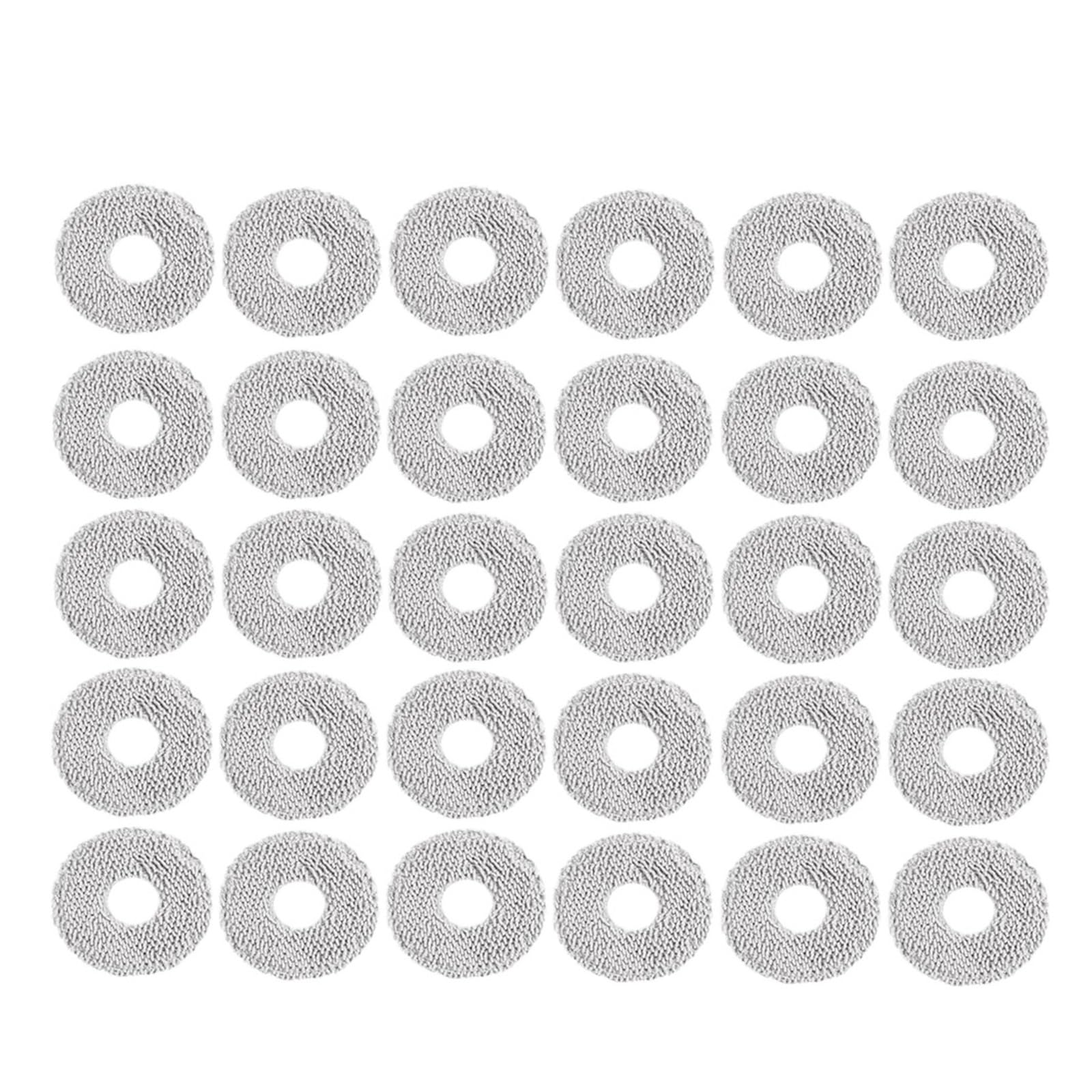 HIZON Accesorios for Robot Aspirador, Repuesto de Almohadilla de fregona, Compatible con dji,Romo A Romo P Romo S, Accesorios for Robot(50pcs)