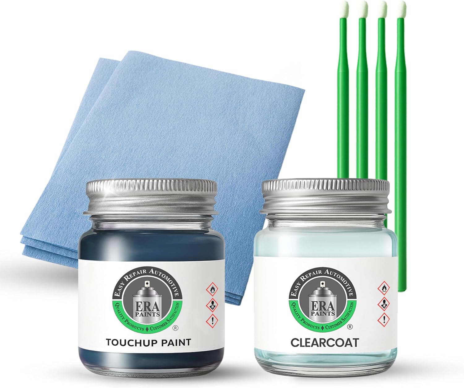 ERA Paints - 8R4 - Blue Meridian Pearl for LEXUS Exact OEM Color Match Automotive Touch Up Paint for Cars - Scratch & Chip Repair for Metal & Plastic - Essential Kit - Made in USA