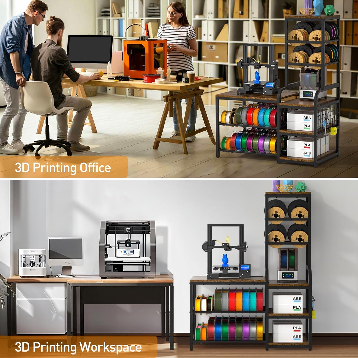 Ойролцоогоор view of the adjustable feet and S-hooks