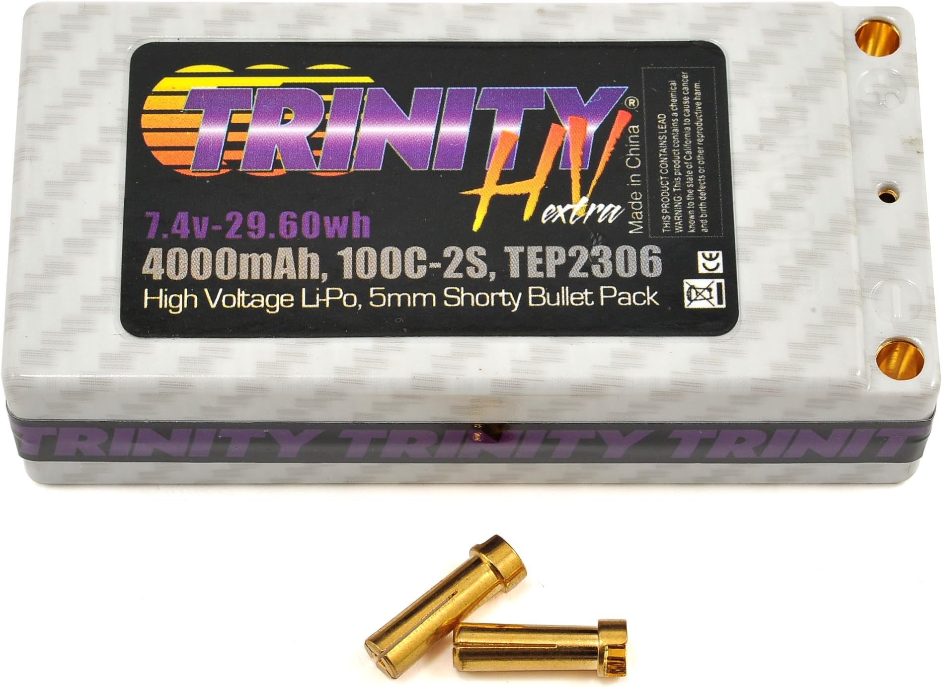 2S 7.4V 4000Mah 100C High Voltage Shorty Pack