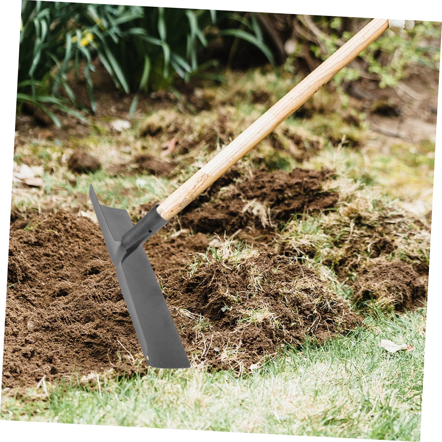 Besportble Pala De Limpieza Multifuncional para EstiéRcol De Aves De Corral Rastrillo De Metal para JardíN con Cabeza Ancha para Gallinero Y Granja 15.4 Pulgadas
