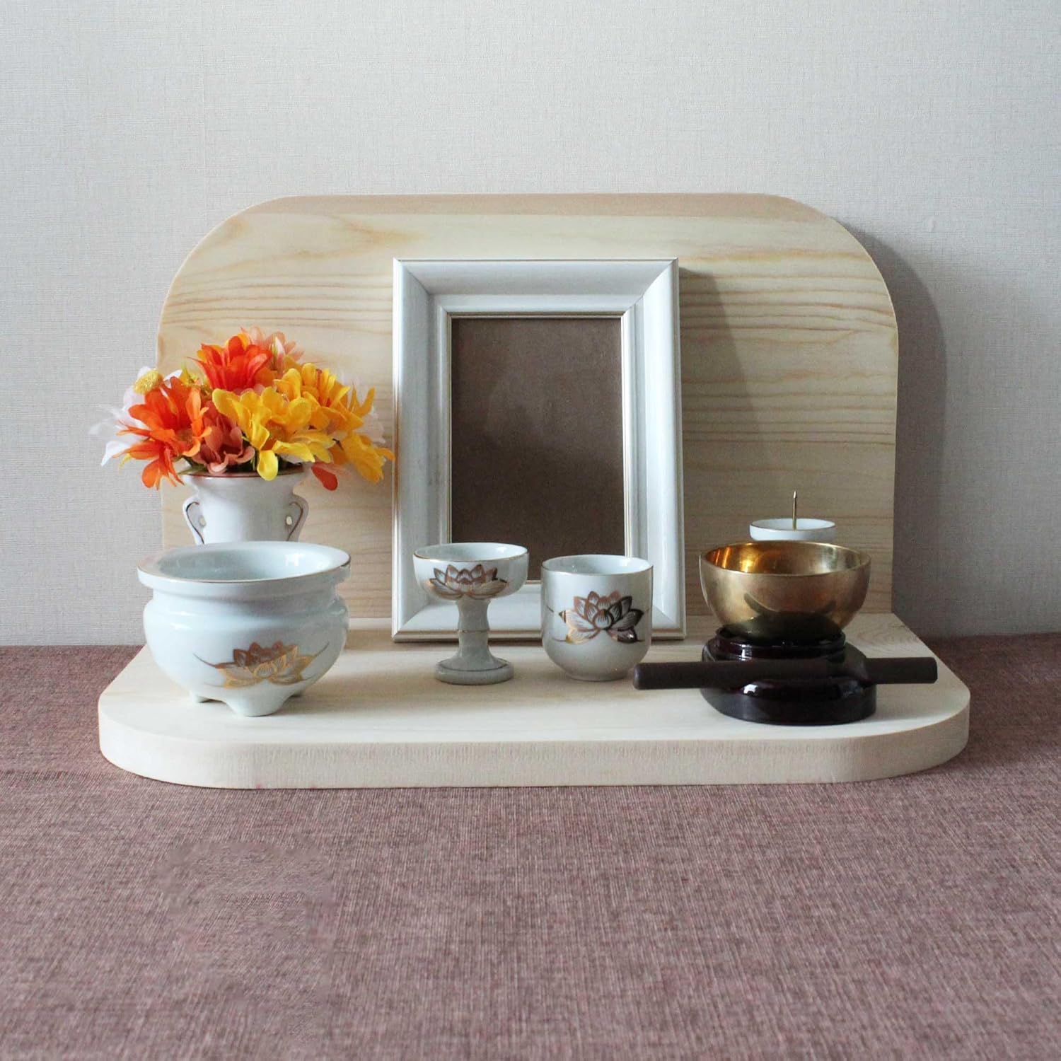 華道具 飛騨春慶塗 天然木製 花台 供物台 置台 盆栽台 飾台 元箱 未