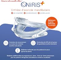 ONIRIS Horkolásgátló Fogsor - Klinikailag Igazolt Alvási Apnoe Kezelésére - Francia Gyártmányú Állkapocs Előretoló Eszköz - Alvásminőség Jav 4