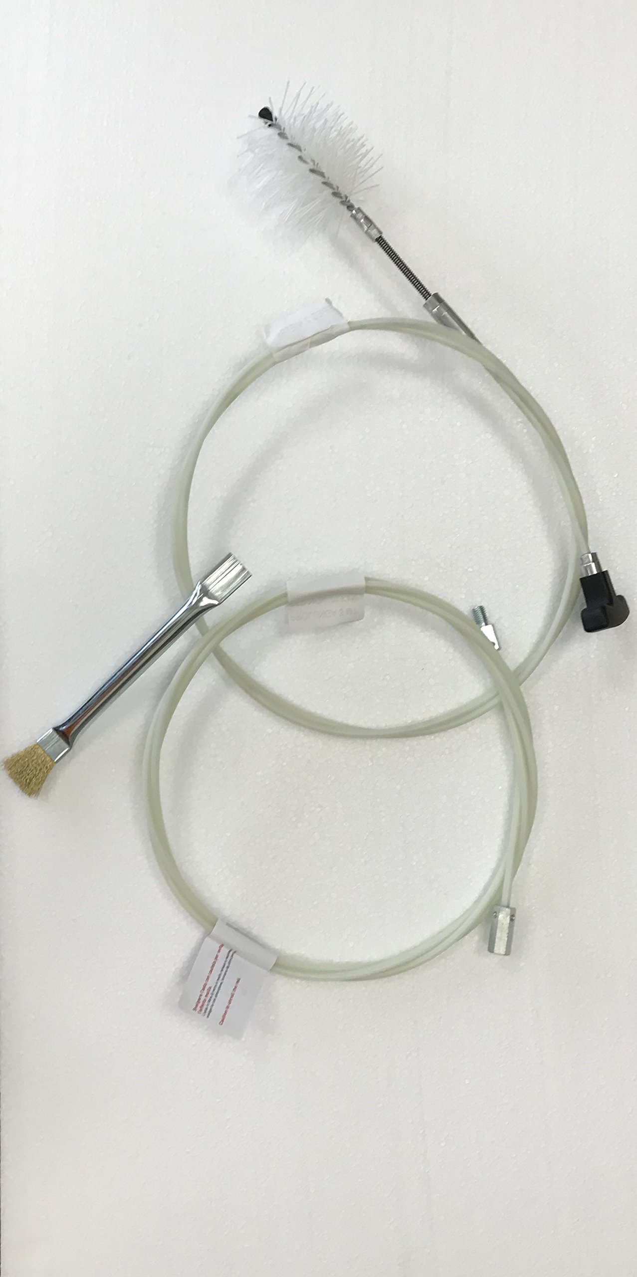 KIT SPAZZACAMINO 3 METRI Con Scovolo In Nylon &Oslash;100mm - Per Pulizia Canna Fumaria E Braciere