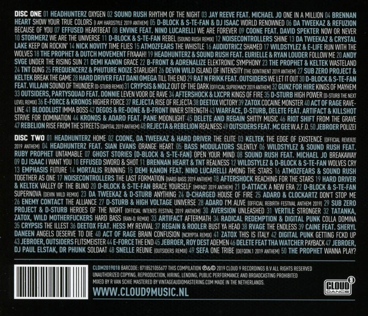 Hardstyle Top 100-Best of 2019