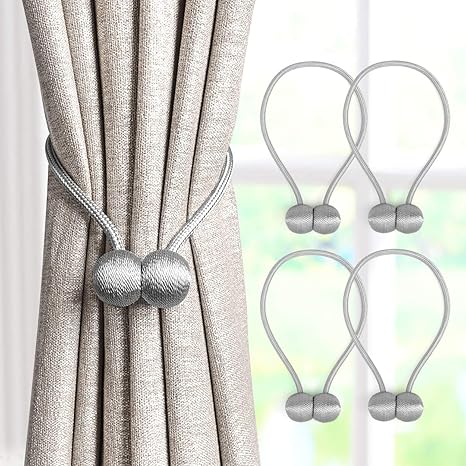 Amazon カーテン タッセル マグネット カーテンホルダー カーテンとめ具 ふさかけ ロープタッセル カーテン アクセサリー 部屋飾り おしゃれ シンプル エレガント 4個セット グレー タッセル 房掛け オンライン通販 Amazon カーテン タッセル マグネット カーテンホルダー カーテンとめ具 ふさかけ ロープタッセル カーテン アクセサリー 部屋飾り おしゃれ シンプル エレガント 4個セット グレー タッセル 房掛け オンライン通販