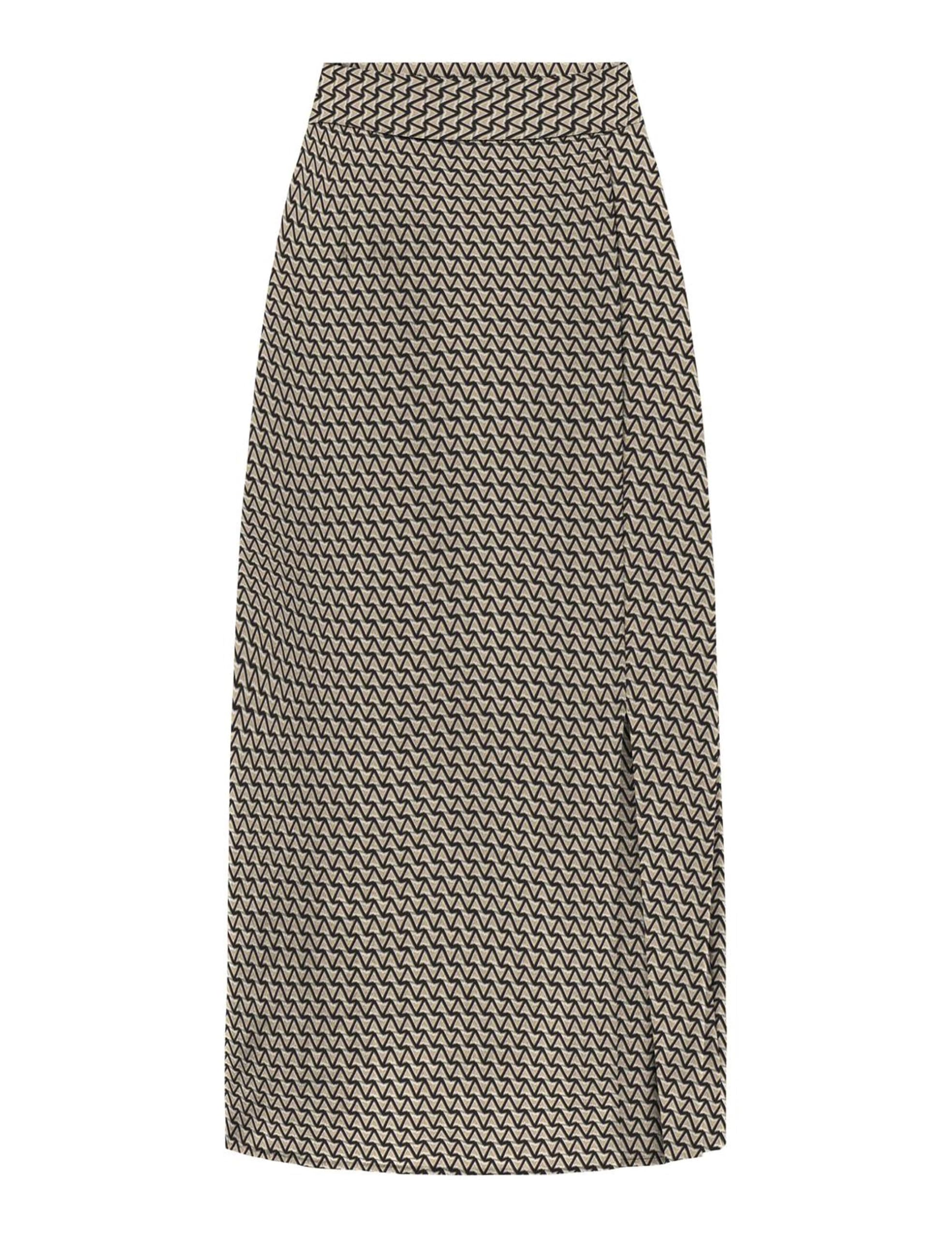 ONLY Damen Onlnova Life Elite Piper Slit Skirt AOP Rock (1er Pack)