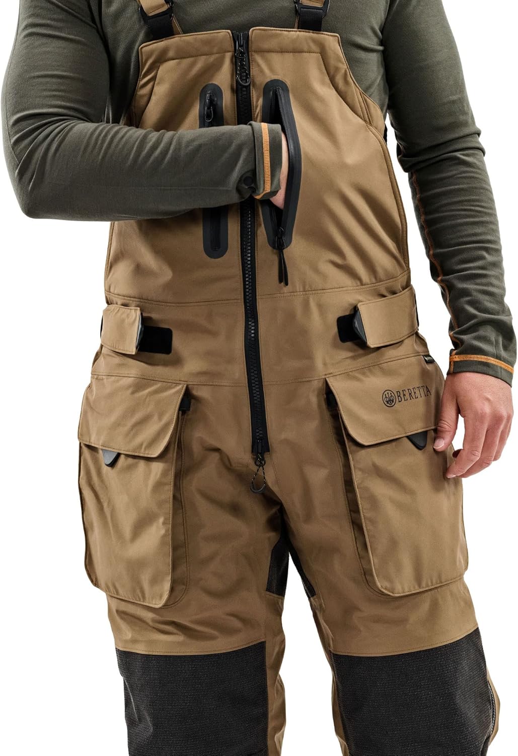 Beretta Men's B-Xtreme GTX Bib | Durable Waterproof Windproof Breathable Waterfowl Hunting Bib