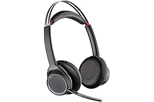 Poly Voyager Focus UC - Wireless Bluetooth Noise-Canceling Headphones