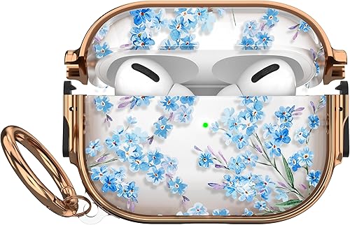 Miniatura 27 de Maxjoy Funda para AirPods Pro de 2ª/1ª generación con cerradura, bonita funda para AirPods Pro 2, funda protectora dura para AirPod Pro para mujeres