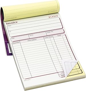 Pukka Pad, NCR Duplicate Invoice Book 137 x 203mm