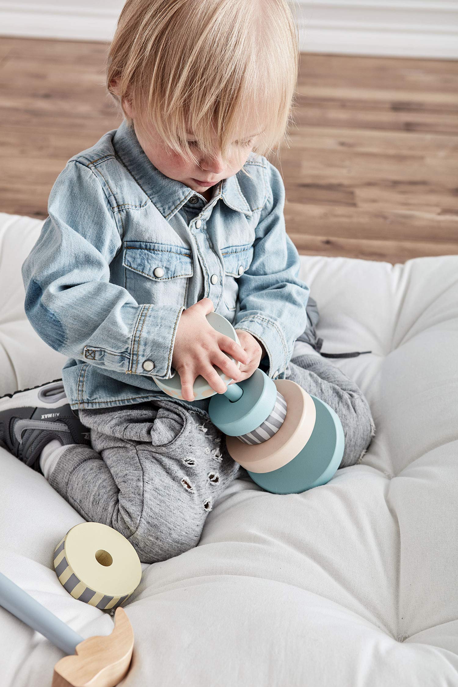 Kid's Concept ルーピング・スタッキング Amazon.co.jp: Kids Concept(キッズコンセプト) 木製積み木リング
